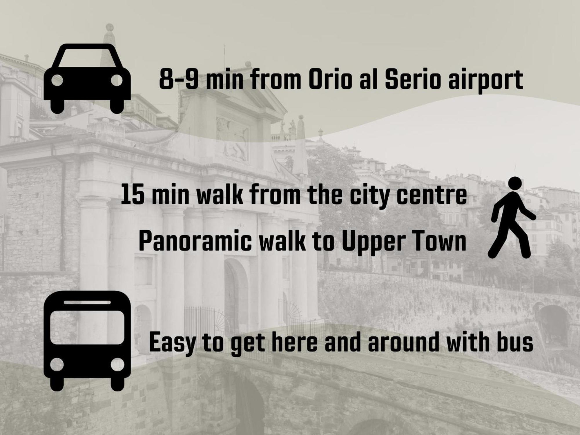Apartamento Zina - - 10 Min From Centre And Airport Bérgamo
